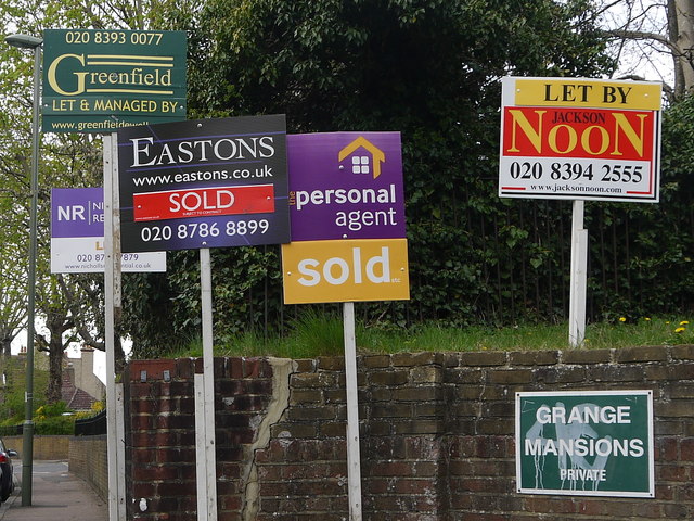 Estate Agents signs